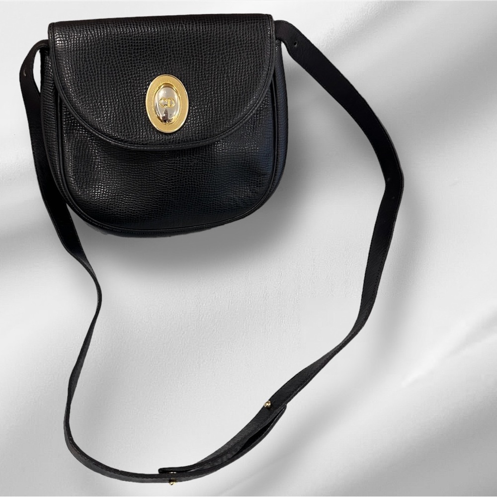 Dior Black Leather Crossbody Bag